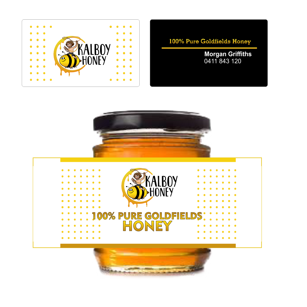 Kalboy Honey logo design by TMOX