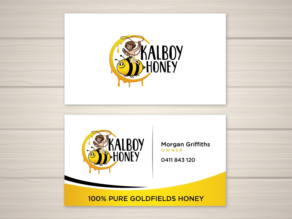 Kalboy Honey logo design by labo
