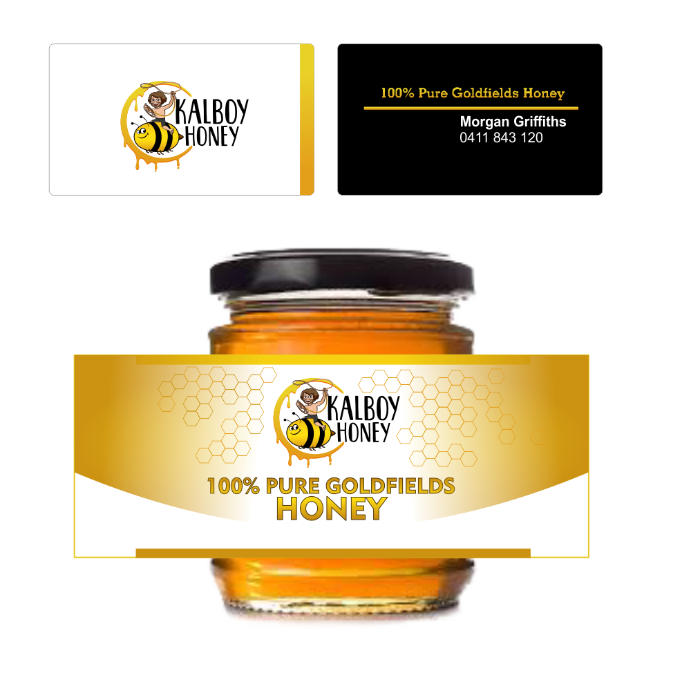 Kalboy Honey logo design by TMOX