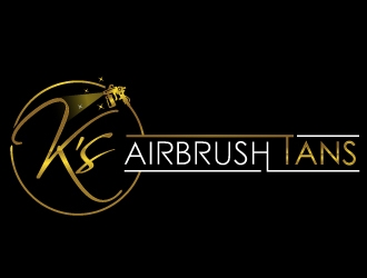Ks Airbrush Tans logo design by Upoops