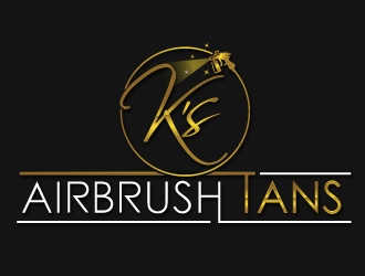 Ks Airbrush Tans logo design by Upoops