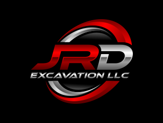 JRD EXCAVATION LLC logo design by ubai popi