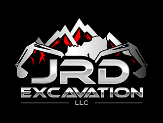 JRD EXCAVATION LLC logo design by enzidesign