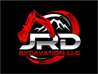 JRD EXCAVATION LLC logo design by mutafailan