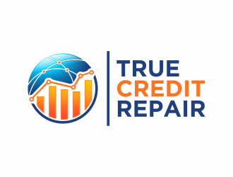 True Credit Repair logo design by Realistis