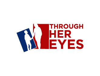 Through Her Eyes logo design by fastsev