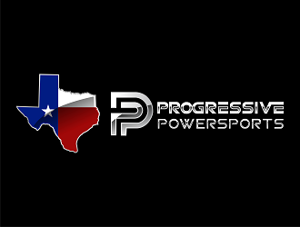 Progressive Powersports logo design by Republik