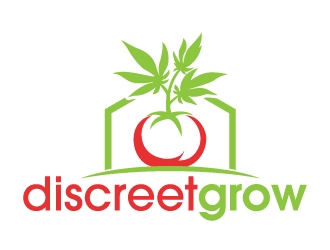 discreetgrow logo design by jaize
