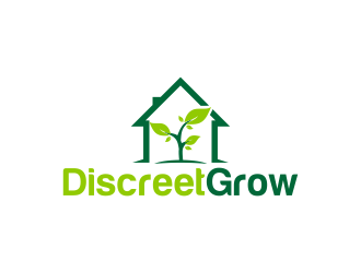 discreetgrow logo design by semar