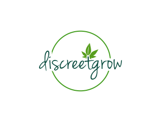 discreetgrow logo design by akhi