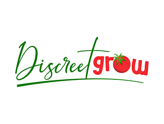 discreetgrow logo design by enzidesign