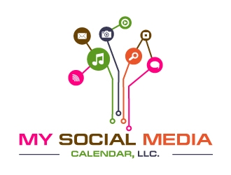 My Social Media Calendar, LLC. logo design by uttam
