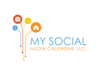 My Social Media Calendar, LLC. logo design by ubai popi
