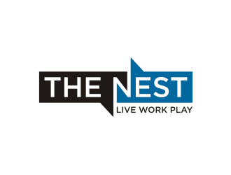 The Nest | Live Work Play logo design by rief