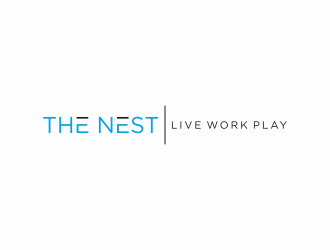 The Nest | Live Work Play logo design by Editor