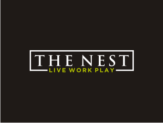 The Nest | Live Work Play logo design by bricton