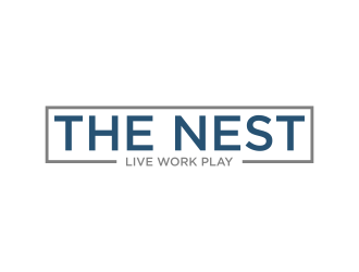 The Nest | Live Work Play logo design by savana