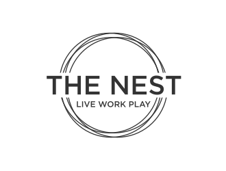 The Nest | Live Work Play logo design by scolessi