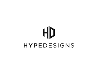 HYPE DESIGNS logo design by blackcane