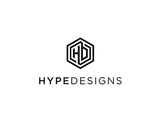 HYPE DESIGNS logo design by blackcane