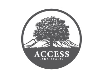 Access Land Realty logo design by d1ckhauz