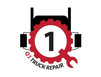 Q1 Truck Repair logo design by fritsB