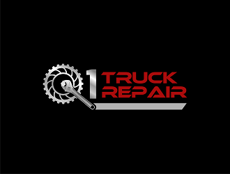 Q1 Truck Repair logo design by Republik