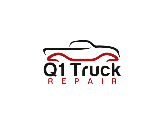 Q1 Truck Repair logo design by dhe27