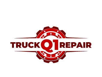 Q1 Truck Repair logo design by tec343
