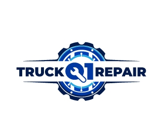 Q1 Truck Repair logo design by tec343