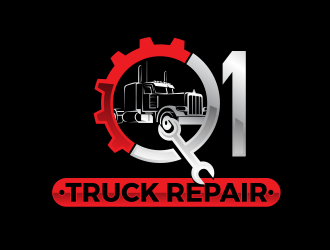 Q1 Truck Repair logo design by scriotx