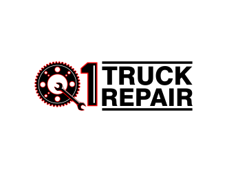Q1 Truck Repair logo design by Kruger