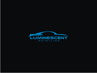 Luminescent  Detailing logo design by logitec