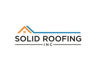 Solid Roofing Inc. logo design by Franky.