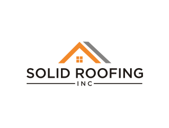 Solid Roofing Inc. logo design by Franky.