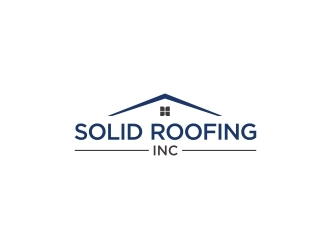 Solid Roofing Inc. logo design by narnia