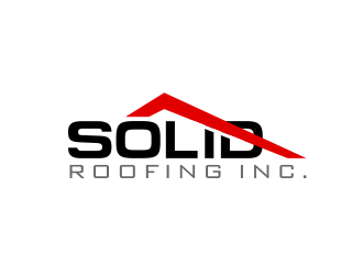 Solid Roofing Inc. logo design by Panara