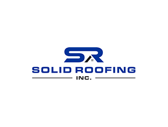 Solid Roofing Inc. logo design by blackcane