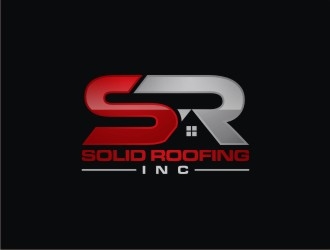Solid Roofing Inc. logo design by agil