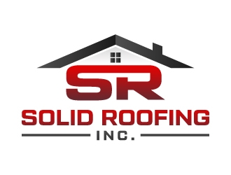Solid Roofing Inc. logo design by akilis13