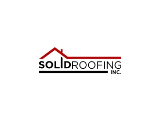 Solid Roofing Inc. logo design by CreativeKiller