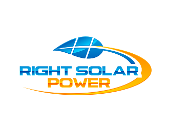 Right Solar Power logo design by haze