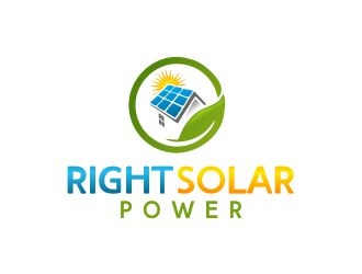 Right Solar Power logo design by mrdesign