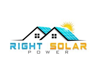 Right Solar Power logo design by mrdesign