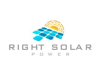 Right Solar Power logo design by mrdesign