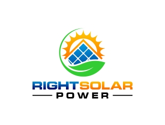 Right Solar Power logo design by CreativeKiller