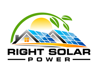 Right Solar Power logo design by cintoko
