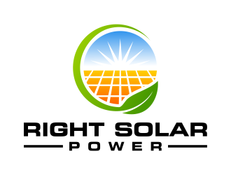 Right Solar Power logo design by cintoko