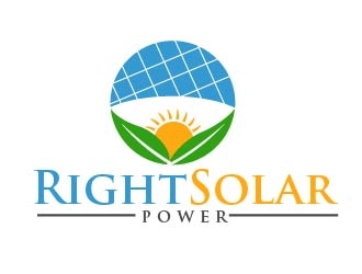 Right Solar Power logo design by shravya