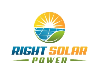 Right Solar Power logo design by akilis13
